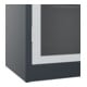 C+P Armoire à charges lourdes Acurado Pro 1950 x 1000 x 500 mm 7016/7035