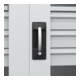 C+P Armoire à charges lourdes Acurado Pro 1950 x 1000 x 500 mm 7016/7035