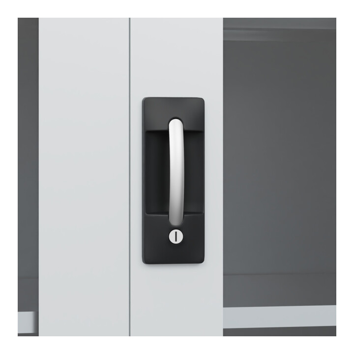 C+P Armoire à charges lourdes Acurado Pro 1950 x 1000 x 500 mm 7016/7035