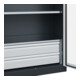C+P Armoire à charges lourdes Acurado Pro 1950 x 1000 x 500 mm 7016/7035