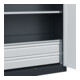 C+P Armoire à charges lourdes Acurado Pro 1950 x 1000 x 500 mm 7016/7035