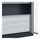 C+P Armoire à charges lourdes Acurado Pro 1950 x 1000 x 500 mm 7016/7035