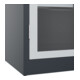 C+P Armoire à charges lourdes Acurado Pro 1950 x 1000 x 500 mm 7016/7035