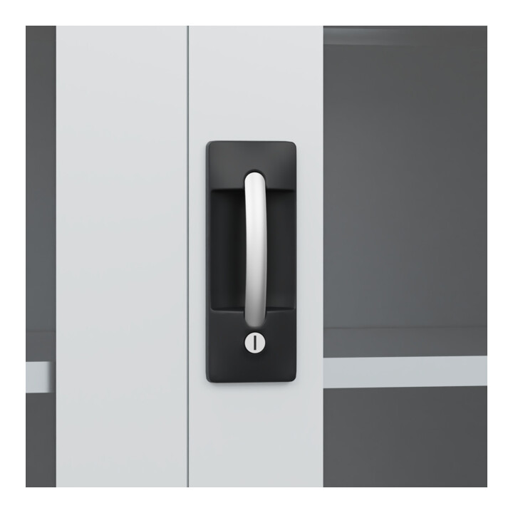 C+P Armoire à charges lourdes Acurado Pro 1950 x 1000 x 500 mm 7016/7035