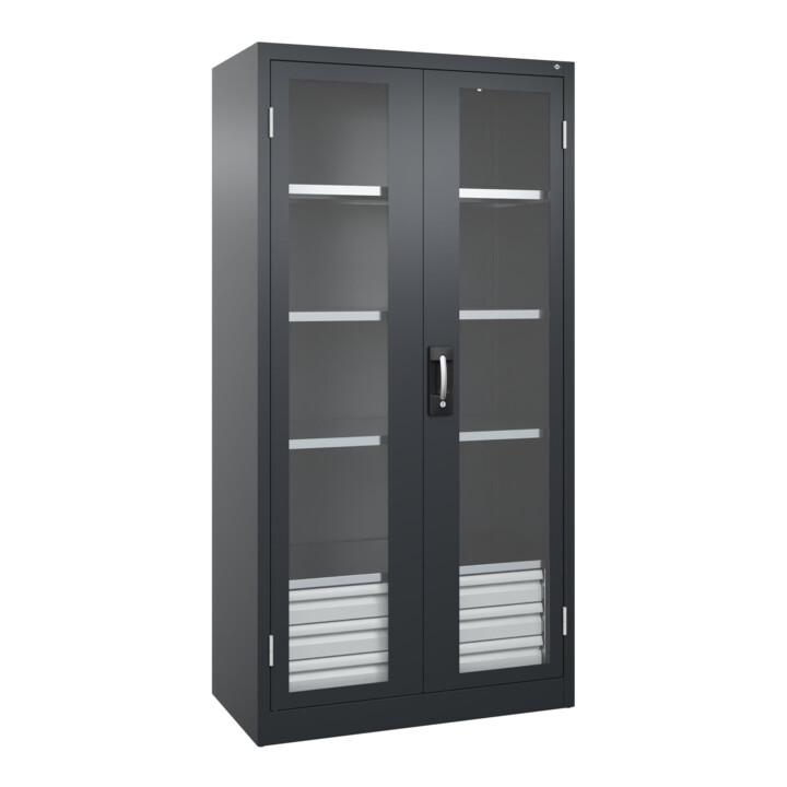 C+P Armoire à charges lourdes Acurado Pro 1950 x 1000 x 500 mm 7021/7021