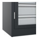 C+P Armoire à charges lourdes Acurado Pro 1950 x 1000 x 500 mm 7021/7021