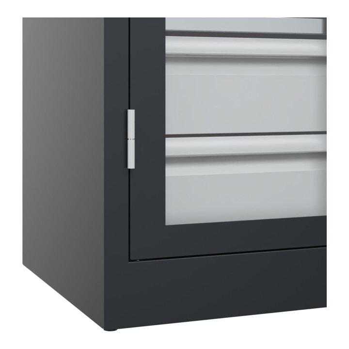 C+P Armoire à charges lourdes Acurado Pro 1950 x 1000 x 500 mm 7021/7021