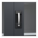 C+P Armoire à charges lourdes Acurado Pro 1950 x 1000 x 500 mm 7021/7021
