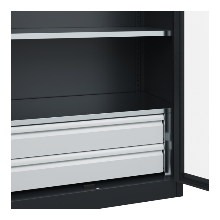 C+P Armoire à charges lourdes Acurado Pro 1950 x 1000 x 500 mm 7021/7021