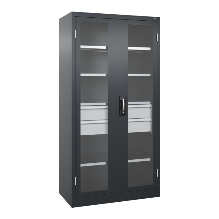 C+P Armoire à charges lourdes Acurado Pro 1950 x 1000 x 500 mm 7021/7021