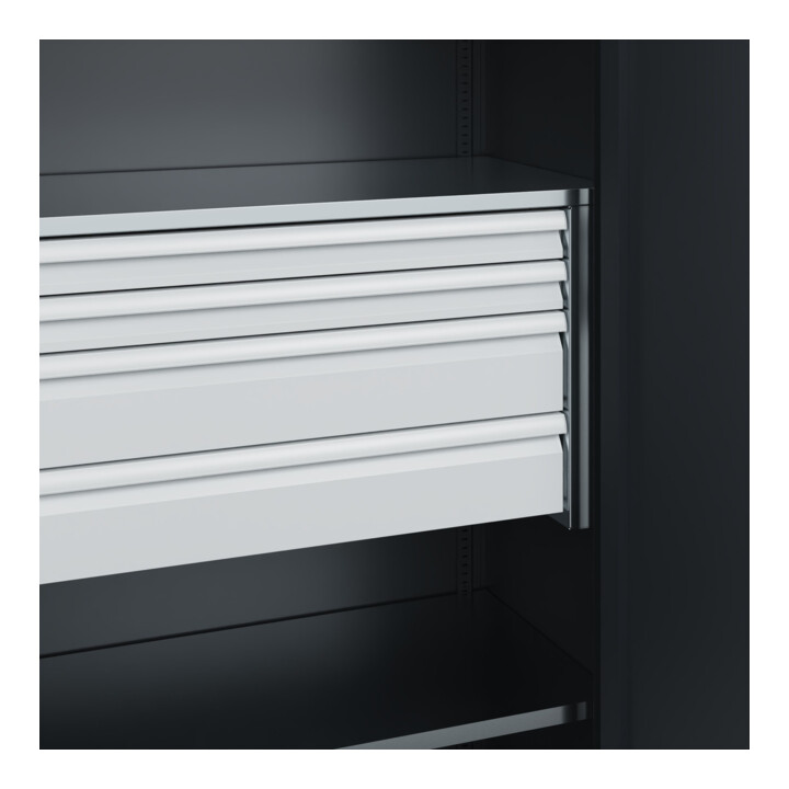 C+P Armoire à charges lourdes Acurado Pro 1950 x 1000 x 500 mm 7021/7021