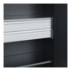 C+P Armoire à charges lourdes Acurado Pro 1950 x 1000 x 500 mm 7021/7021