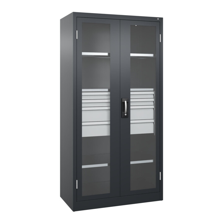 C+P Armoire à charges lourdes Acurado Pro 1950 x 1000 x 500 mm 7021/7021