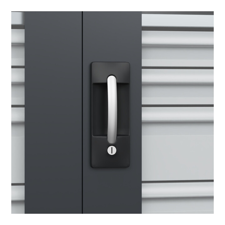 C+P Armoire à charges lourdes Acurado Pro 1950 x 1000 x 500 mm 7021/7021