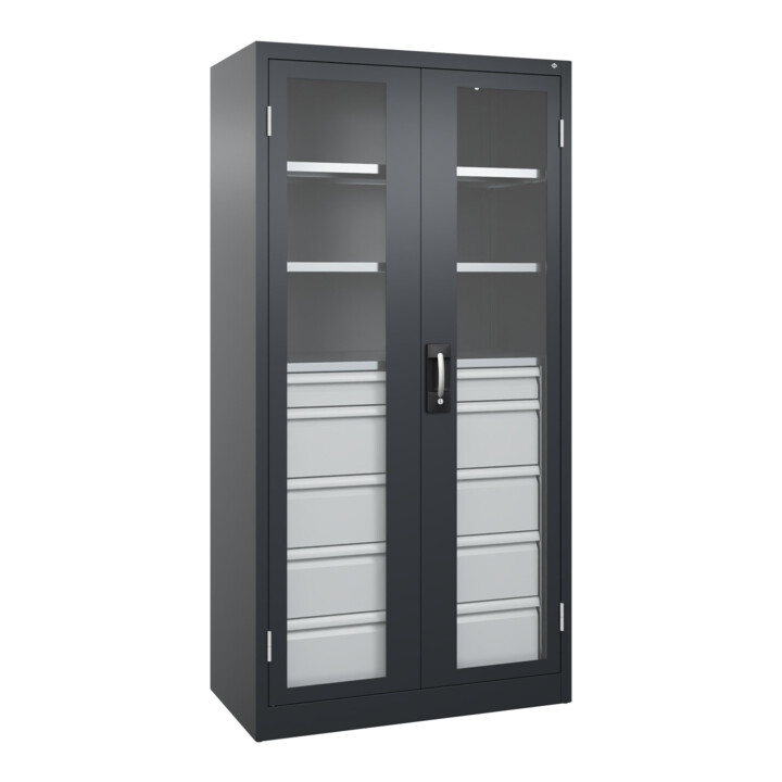 C+P Armoire à charges lourdes Acurado Pro 1950 x 1000 x 500 mm 7021/7021