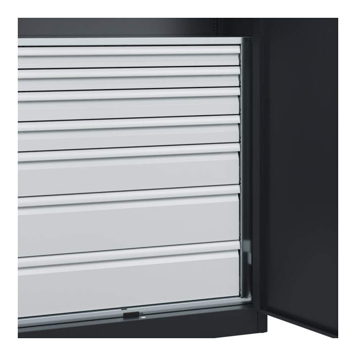 C+P Armoire à charges lourdes Acurado Pro 1950 x 1000 x 500 mm 7021/7021
