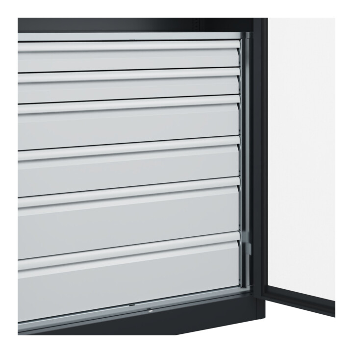 C+P Armoire à charges lourdes Acurado Pro 1950 x 1000 x 500 mm 7021/7021