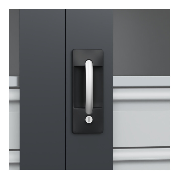 C+P Armoire à charges lourdes Acurado Pro 1950 x 1000 x 500 mm 7021/7021
