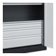 C+P Armoire à charges lourdes Acurado Pro 1950 x 1000 x 500 mm 7021/7035