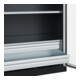 C+P Armoire à charges lourdes Acurado Pro 1950 x 1000 x 500 mm 7021/7035