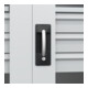 C+P Armoire à charges lourdes Acurado Pro 1950 x 1000 x 500 mm 7021/7035
