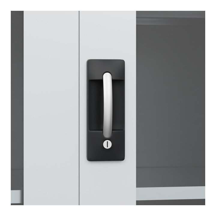 C+P Armoire à charges lourdes Acurado Pro 1950 x 1000 x 500 mm 7021/7035