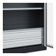 C+P Armoire à charges lourdes Acurado Pro 1950 x 1000 x 500 mm 7021/7035