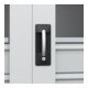 C+P Armoire à charges lourdes Acurado Pro 1950 x 1000 x 500 mm 7021/7035