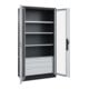 C+P Armoire à charges lourdes Acurado Pro 1950 x 1000 x 500 mm 7021/7035
