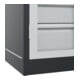 C+P Armoire à charges lourdes Acurado Pro 1950 x 1000 x 500 mm 7021/7035