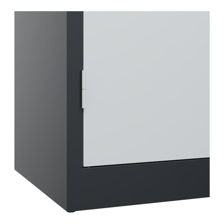 C+P Armoire à charges lourdes Acurado Pro 1950 x 1000 x 500 mm 7021/7035