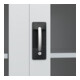 C+P Armoire à charges lourdes Acurado Pro 1950 x 1000 x 500 mm 7021/7035
