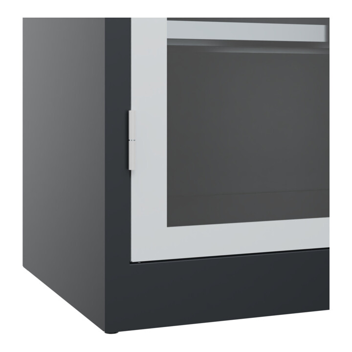 C+P Armoire à charges lourdes Acurado Pro 1950 x 1000 x 500 mm 7021/7035