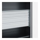 C+P Armoire à charges lourdes Acurado Pro 1950 x 1000 x 500 mm 7021/7035