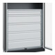 C+P Armoire à charges lourdes Acurado Pro 1950 x 1000 x 500 mm 7021/7035