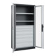 C+P Armoire à charges lourdes Acurado Pro 1950 x 1000 x 500 mm 7021/7035