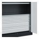 C+P Armoire à charges lourdes Acurado Pro 1950 x 1000 x 500 mm 7021/7035
