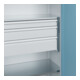 C+P Armoire à charges lourdes Acurado Pro 1950 x 1000 x 500 mm 7035/0010
