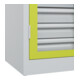 C+P Armoire à charges lourdes Acurado Pro 1950 x 1000 x 500 mm 7035/0024