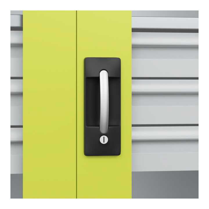 C+P Armoire à charges lourdes Acurado Pro 1950 x 1000 x 500 mm 7035/0024