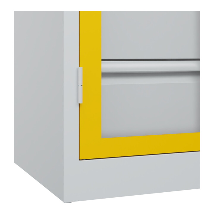 C+P Armoire à charges lourdes Acurado Pro 1950 x 1000 x 500 mm 7035/1023