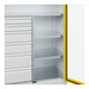 C+P Armoire à charges lourdes Acurado Pro 1950 x 1000 x 500 mm 7035/1023