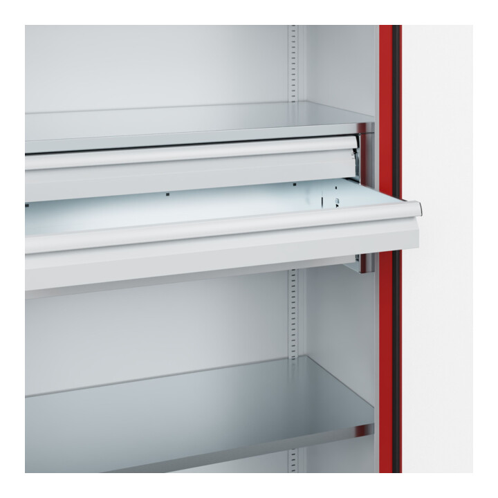 C+P Armoire à charges lourdes Acurado Pro 1950 x 1000 x 500 mm 7035/3000