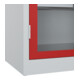 C+P Armoire à charges lourdes Acurado Pro 1950 x 1000 x 500 mm 7035/3000