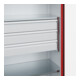 C+P Armoire à charges lourdes Acurado Pro 1950 x 1000 x 500 mm 7035/3000