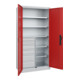 C+P Armoire à charges lourdes Acurado Pro 1950 x 1000 x 500 mm 7035/3000