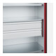 C+P Armoire à charges lourdes Acurado Pro 1950 x 1000 x 500 mm 7035/3003