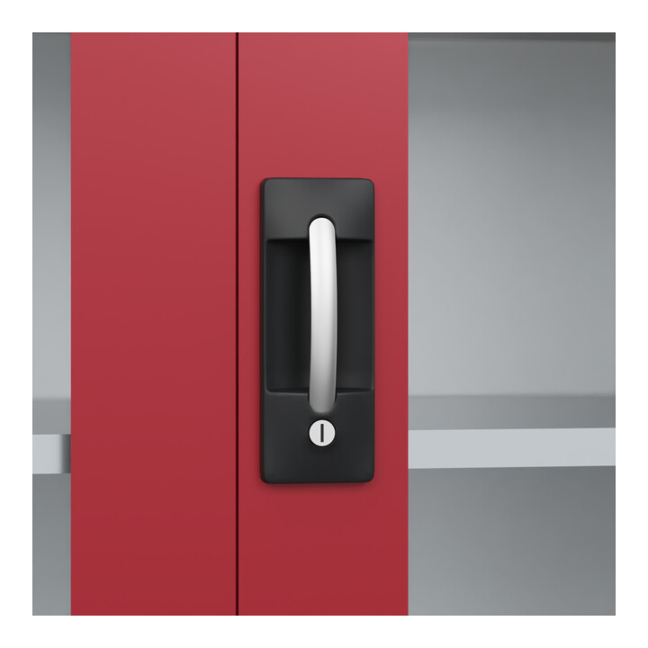 C+P Armoire à charges lourdes Acurado Pro 1950 x 1000 x 500 mm 7035/3003