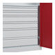 C+P Armoire à charges lourdes Acurado Pro 1950 x 1000 x 500 mm 7035/3003