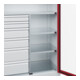 C+P Armoire à charges lourdes Acurado Pro 1950 x 1000 x 500 mm 7035/3003